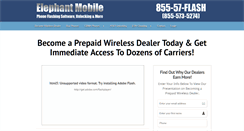 Desktop Screenshot of elephantmobile.com