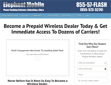 Tablet Screenshot of elephantmobile.com